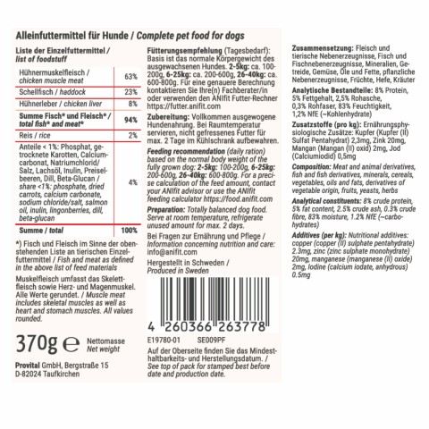 Hond Accessories Natvoer Surfers Superfood 370g 6 Stuk -3- Anifit