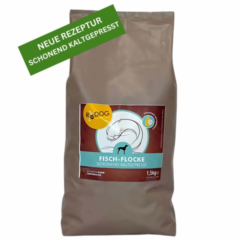 Hund Flocken RyDog Fisch-Flocke 1,5kg 1 Stück -1- Anifit
